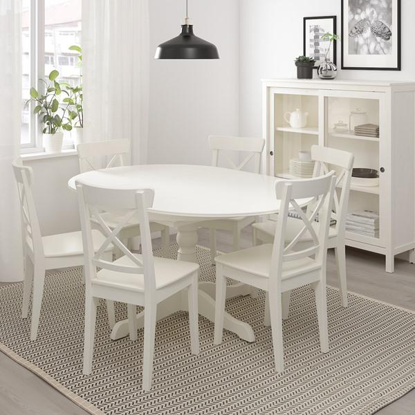 IKEA/イケア/通販】INGATORP インガートルプ 伸長式テーブル, ホワイト