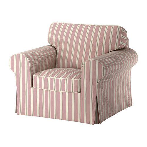 IKEA/イケア EKTORP アームチェア, モーバッカ ベージュ, レッド | 