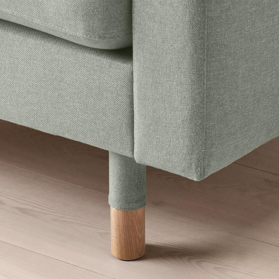 [IKEA/イケア/通販]LANDSKRONA ランズクローナ 4人掛けソファ, 寝椅子付き/グンナレド ライトグリーン/ウッド[4](39270468) |  | 06