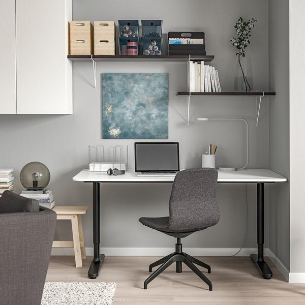 【IKEA/イケア/通販】BERGSHULT ベリスフルト / PERSHULT ペルスフルト ウォールシェルフコンビネーション, ブラウンブラック/…[6](39291178) |  | 02