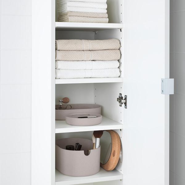 【IKEA/イケア/通販】SAXBORGA サクスボルガ 収納ボックス ミラーのふた付き, プラスチック コルク,…[A](00394016) |  | 03