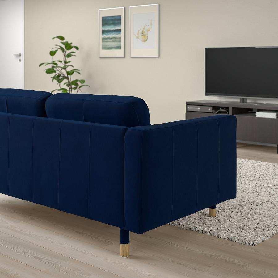 IKEA（イケア）のLANDSKRONA（ランズクローナ） 本革 3人掛けソファ。ワイドなデザインが魅力のトリプルソファーはカフェスタイルやヴィンテージテイストにおススメ♪ゆったりとした寛ぎ空間に。CC145 IKEA（イケア）のLANDSKRONA（ランズクローナ） 本革 3人掛けソファ
