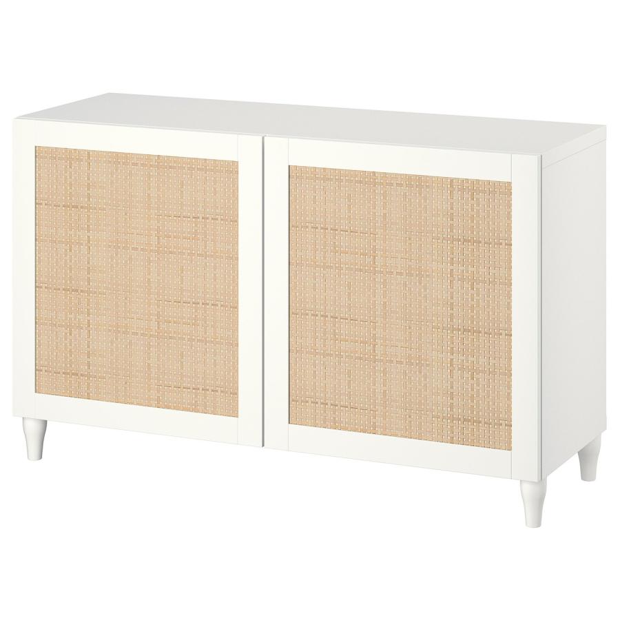 【IKEA/イケア/通販】BESTA ベストー 収納コンビネーション 扉付, ホワイト ストゥツスヴィーケン/カッバルプ/ホワイト ポプラ材織物,…[12](39435308) | 