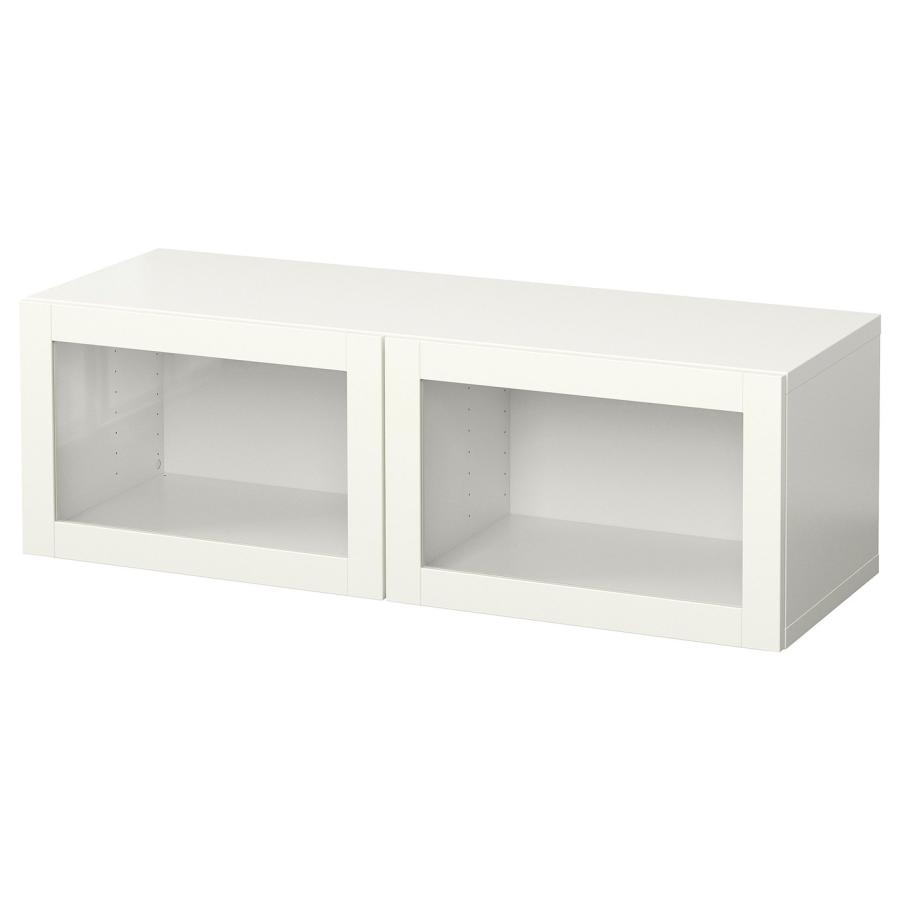[IKEA/イケア/通販]BESTA ベストー 壁取り付け式キャビネットコンビネーション, ホワイト/シンドヴィーク ホワイト, 120x42x38 cm[7](39441936) | 