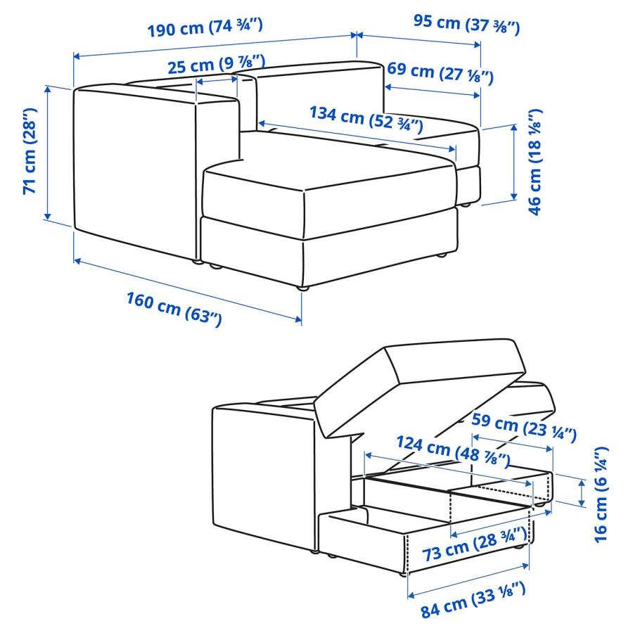 IKEA/イケア/通販]JATTEBO イェッテボ 2.5人掛けモジュールソファ 寝