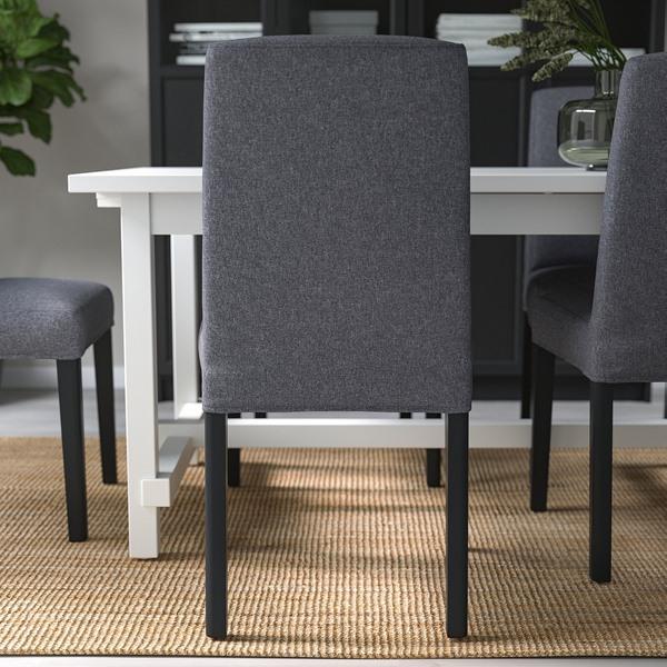 [IKEA/イケア/通販]BERGMUND ベリムンド チェア, ブラック/グンナレド ミディアムグレー[4](39481588) |  | 03