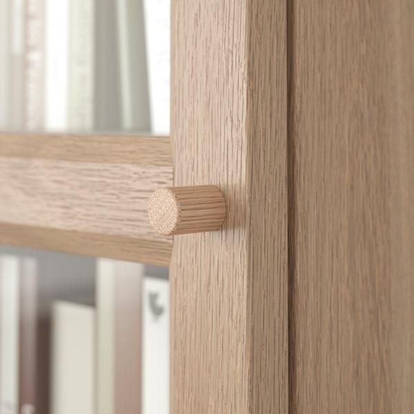 [IKEA/イケア/通販]BILLY ビリー / OXBERG オクスベリ 本棚コンビネーション ガラス扉付き, オーク調, 160x202 cm[5](39483771) |  | 03