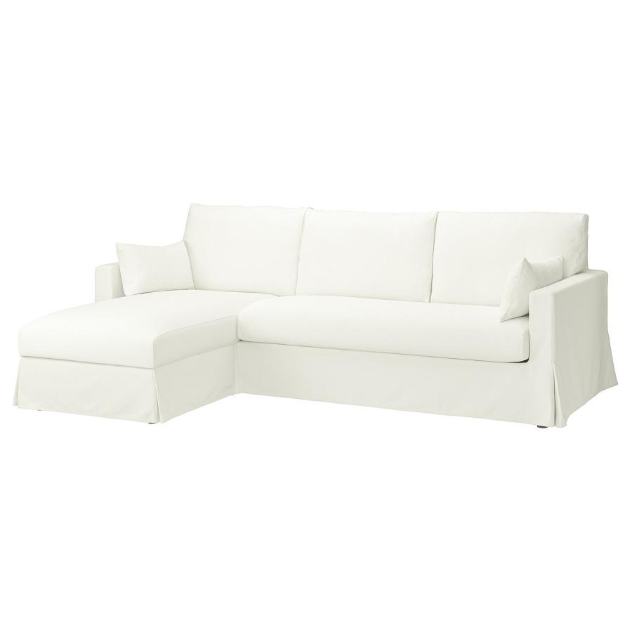 IKEA/イケア/通販]HYLTARP ヒルタルプ 3人掛けソファ 寝椅子付き、左