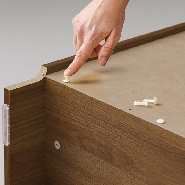 [IKEA/イケア/通販]BILLY ビリー / OXBERG オクスベリ本棚コンビネーション パネル/ガラス扉付き, ブラ……[6](39503321) |  | 03