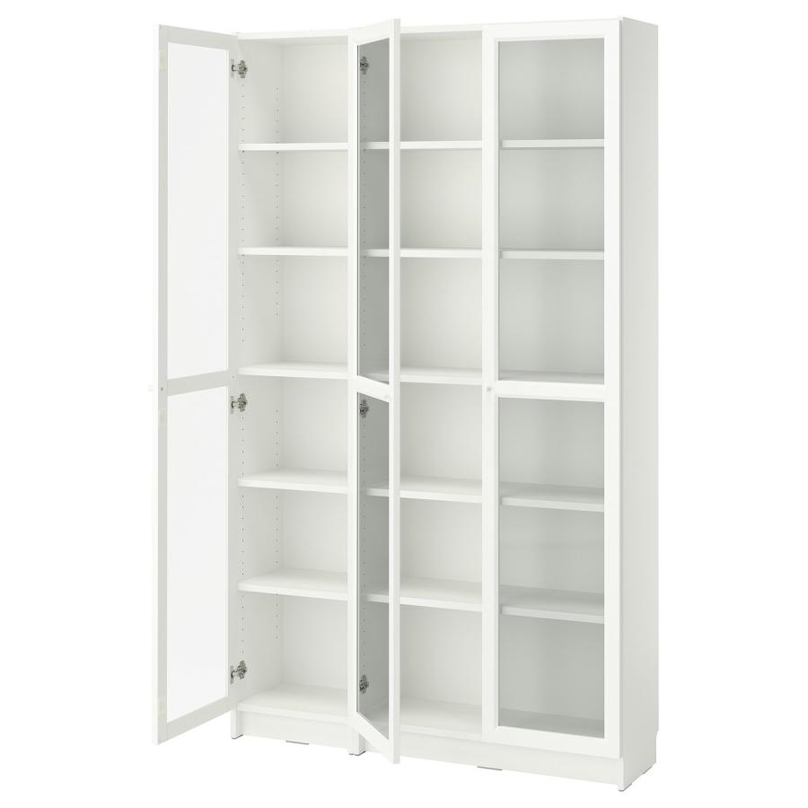 [IKEA/イケア/通販]BILLY ビリー / OXBERG オクスベリ 本棚 ガラス扉付き, ホワイト, 120x30x202 cm[5](39545359) |  | 10