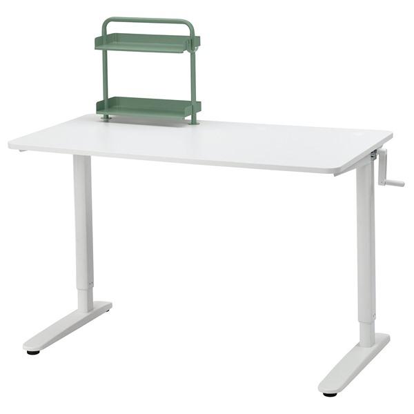 [IKEA/イケア/通販]RELATERA レラテラデスクコンビネーション 昇降式, ホワイト,117x60 cm[3](39560095) | 