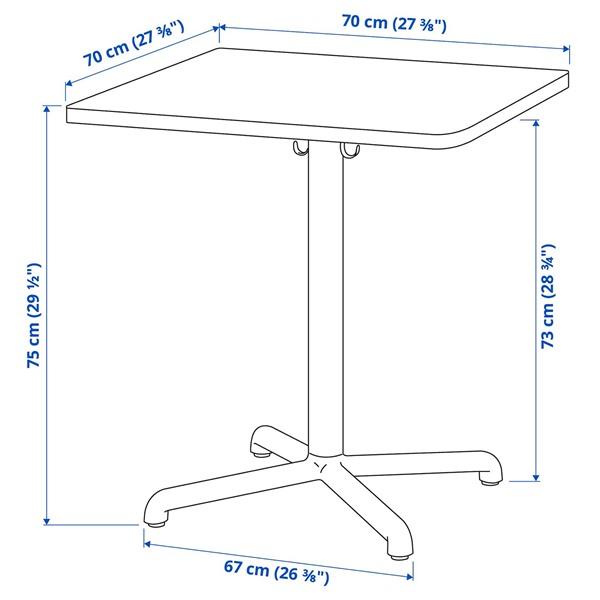 [IKEA/イケア/通販]STENSELE ステーンセレ / ODGER オドゲルテーブル＆チェア2脚, チャコール チャコール/チャコール,70x70 cm[3](39569425) |  | 06