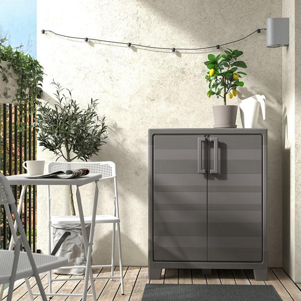 [IKEA/イケア/通販]TORPARO トルパローテーブル＆折りたたみチェア2脚 屋外用, 折りたたみ式 ホワイ……[3](39582120) |  | 01