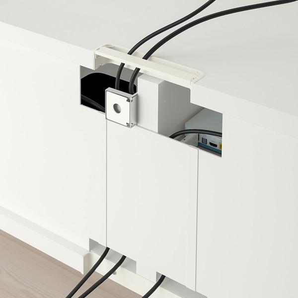 [IKEA/イケア/通販]BESTA ベストーテレビ台 引き出し付き, ホワイト/クルークマカーレ ベージュ,120x4……[12](39597635) |  | 03