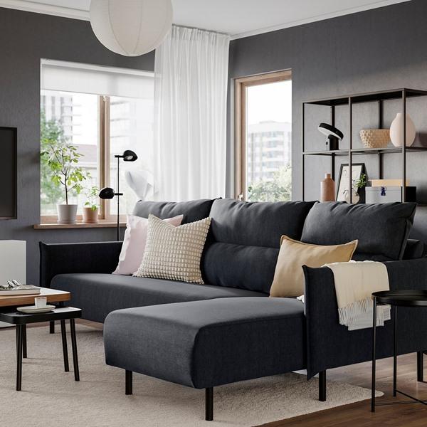 [IKEA/イケア/通販]MANNARP マッナルプ4人掛けソファ 寝椅子付き[8](39604075) |  | 01