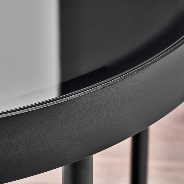 [IKEA/イケア/通販]FROTORP フロートルプコーヒーテーブル/サイドテーブル 2点セット, チャコール 大理石調/ブラック ガラス[II](39621409) |  | 04