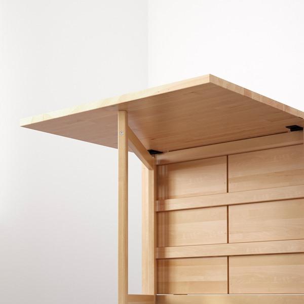 [IKEA/イケア/通販]NORDEN ノールデン / HOGVED ホーグヴェドテーブル＆チェア2脚, バーチ/グリーン,26/89/152 cm[FF](39630102) |  | 03