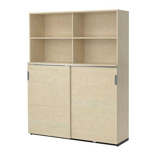 IKEA/イケア GALANT 収納コンビネーション 引き戸付, バーチ材突き板 | 