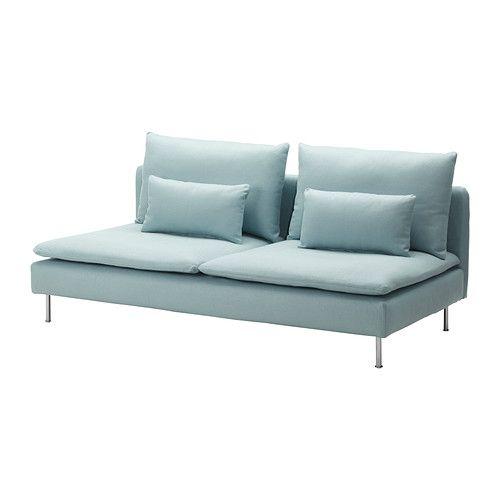 IKEA/イケア SODERHAMN 3人掛けソファ, イセファル ライトターコイズ | 