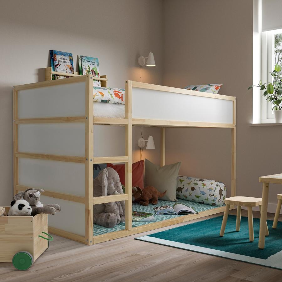 IKEA/イケア/通販]KURA キューラ リバーシブルベッド, ホワイト/パイン