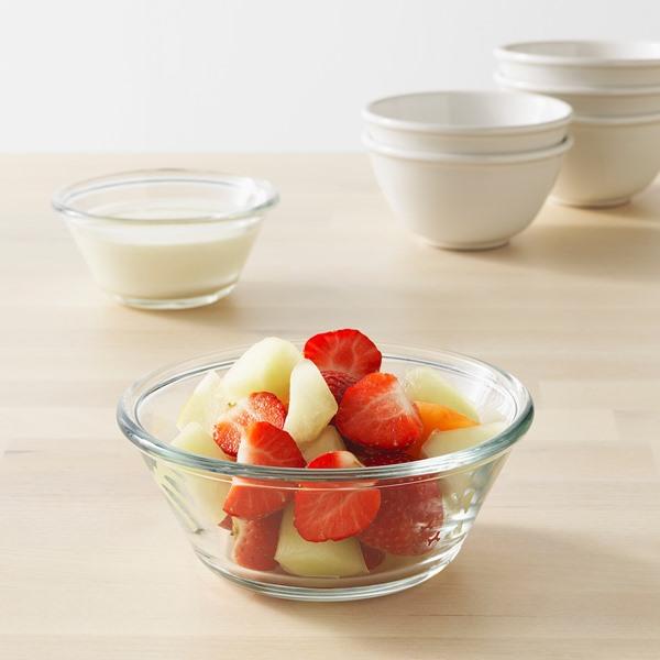 【IKEA/イケア/通販】VARDAGEN ヴァルダーゲン ボウル, クリアガラス[A](40289264) |  | 01