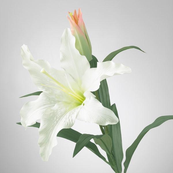 【IKEA/イケア/通販】SMYCKA スミッカ 造花, ユリ/ホワイト[D](40333592) |  | 02