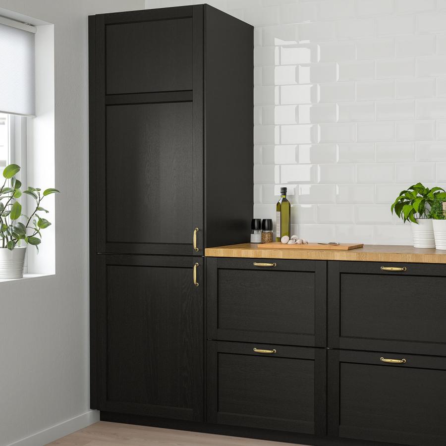 [IKEA/イケア/通販]LERHYTTAN レルヒッタン 扉, ブラックステイン, 60x80 cm[E](40356022)の画像