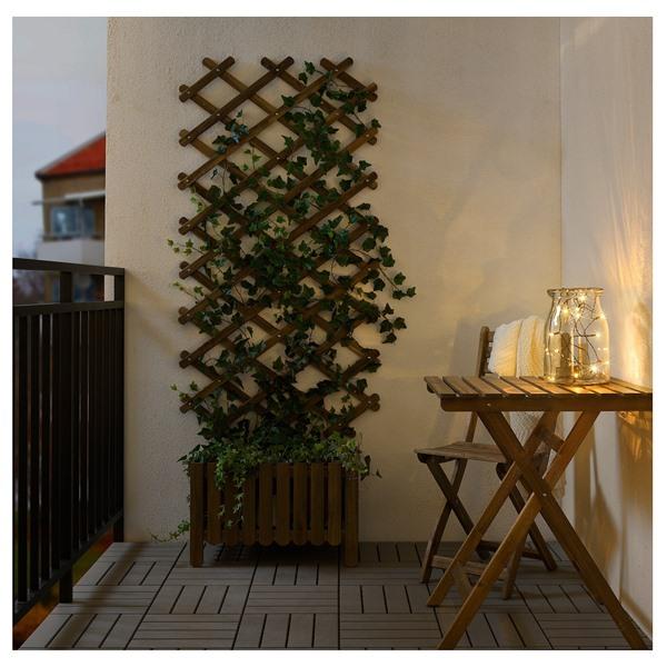 【IKEA/イケア/通販】LEDLJUS レードユース LEDライトチェーン 全12球, 屋外用/電池式 ブラック…[A](40357432) |  | 01