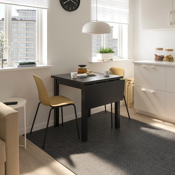 【IKEA/イケア/通販】NORDVIKEN ノルドヴィーケン ドロップリーフテーブル, ブラック[EH](40369604) |  | 01