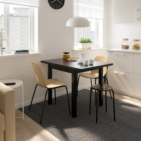 【IKEA/イケア/通販】NORDVIKEN ノルドヴィーケン ドロップリーフテーブル, ブラック[EH](40369604) |  | 02