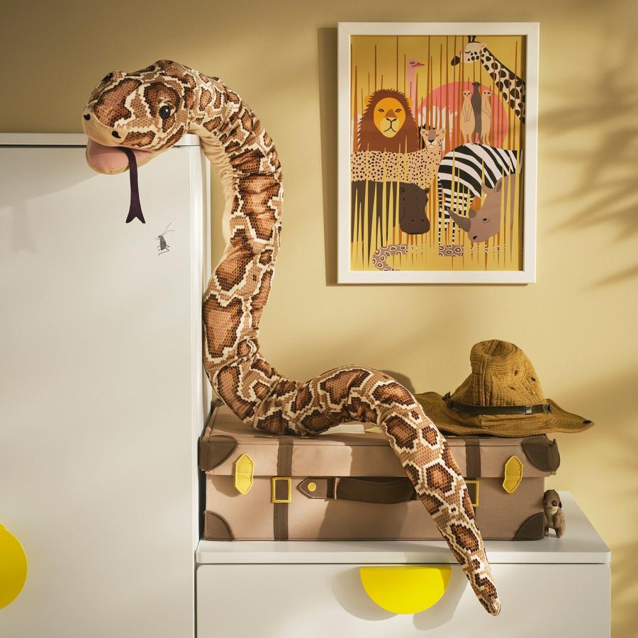 [IKEA/イケア/通販]DJUNGELSKOG ジュンゲルスコグ ハンドパペット, ヘビ/ビルマニシキヘビ[B](40402849) |  | 04