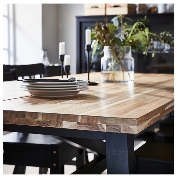 [IKEA/イケア/通販]SKOGSTA スコグスタダイニングテーブル, アカシア材/ブラック,235x100 cm[L](40419265) |  | 07