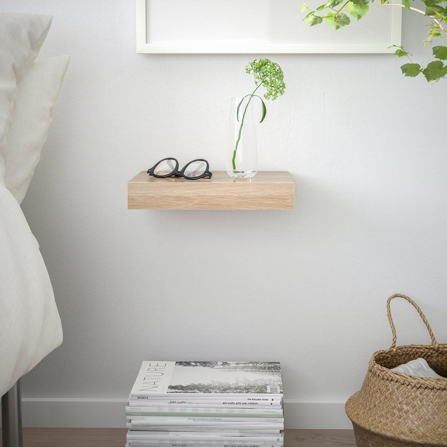 IKEA/イケア/通販]LACK ラック ウォールシェルフ, ホワイトステイン