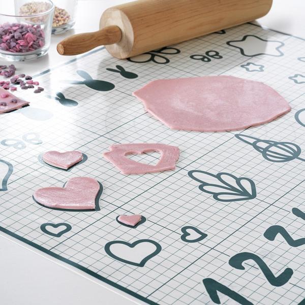 【IKEA/イケア/通販】BAKTRADITION バクトラディホーン ベーキングマット, ホワイト/ターコイズ,…[A](40480168) |  | 03