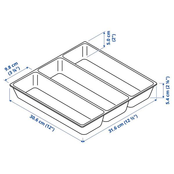 [IKEA/イケア/通販]UPPDATERA ウップダテラカトラリートレイ, ホワイト,32x31 cm[B](40486410) |  | 01