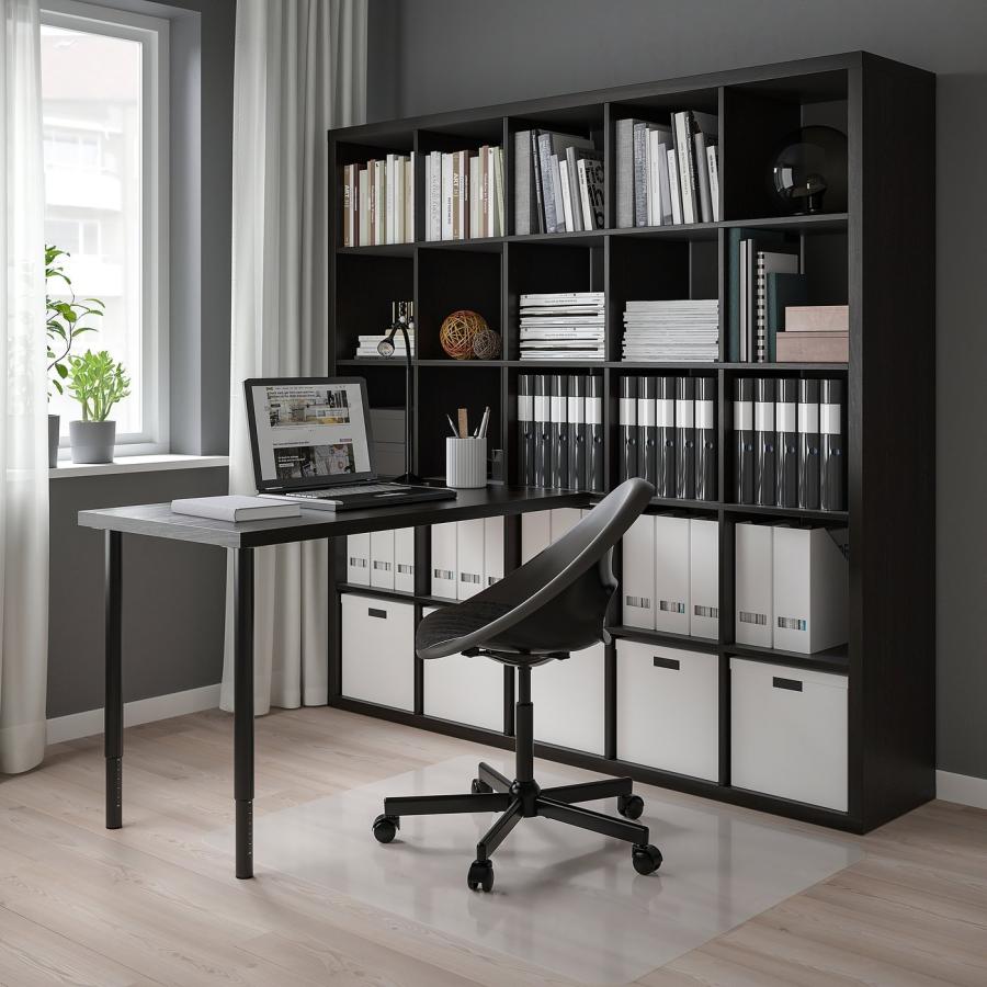 IKEA LAGKAPTEN ラグカプテン 美品 LAGKAPTEN ラグカプテン / SPÄND スペンド デスク, ブラックブラウン
