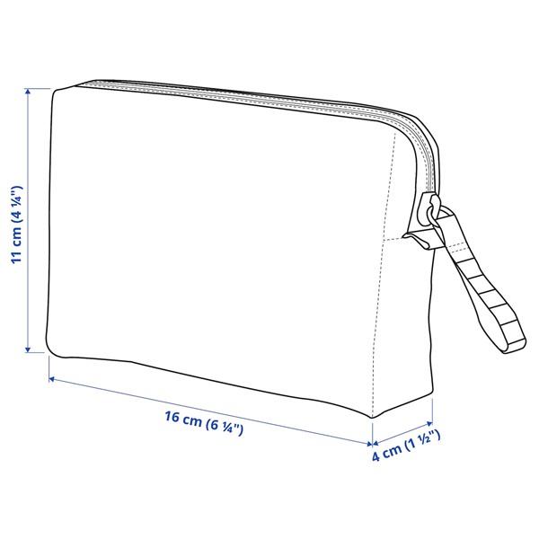 【IKEA/イケア/通販】VARLDENS ヴェルデンス アクセサリーバッグ, ブラック[A](40490501) |  | 02