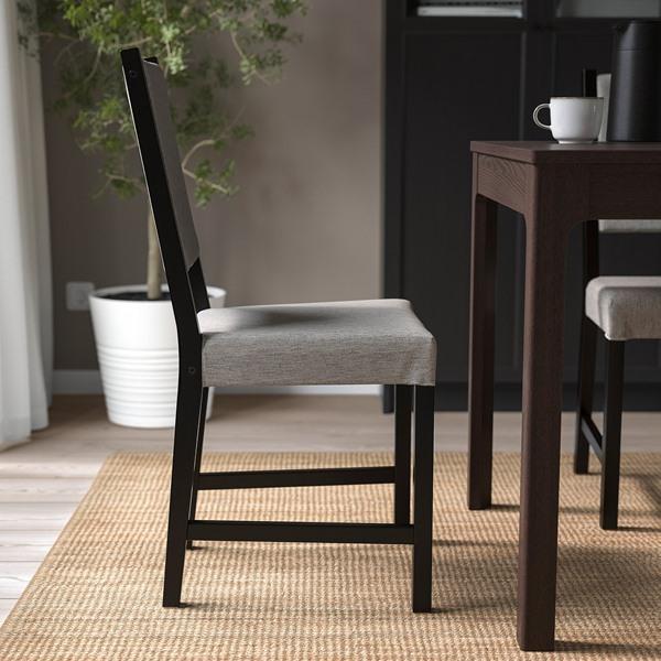 [IKEA/イケア/通販]STEFAN ステーファンチェア, ブラウンブラック/クニーサ グレー/ベージュ[E](40512089) |  | 02