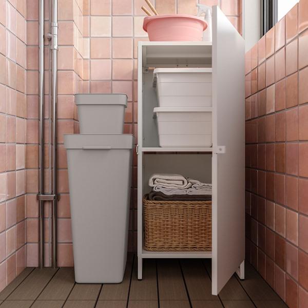 [IKEA/イケア/通販]JOSTEIN ヨースタイン扉/サイドユニット/裏面, 室内/屋外用 ホワイト,40x42x82 cm[D](40512145) |  | 01