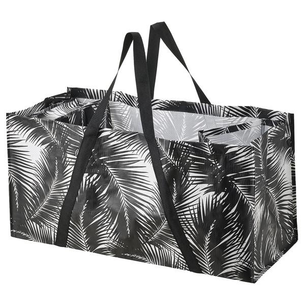 【IKEA/イケア/通販】KASEBERGA コーセベルガ バッグ, ブラック/ホワイト[B](40514309) | 