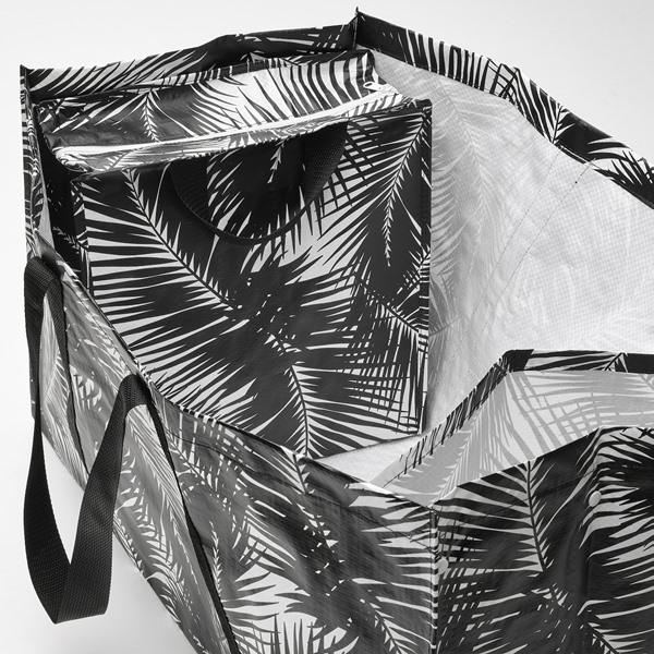 【IKEA/イケア/通販】KASEBERGA コーセベルガ バッグ, ブラック/ホワイト[B](40514309) |  | 01