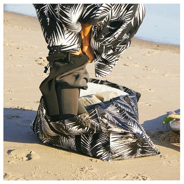 【IKEA/イケア/通販】KASEBERGA コーセベルガ バッグ, ブラック/ホワイト[B](40514309) |  | 03