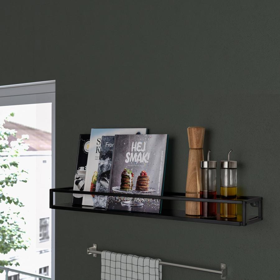 [IKEA/イケア/通販]LINDASEN リンドーセン ディスプレイシェルフ, チャコール, 75 cm[C](40515808) |  | 04