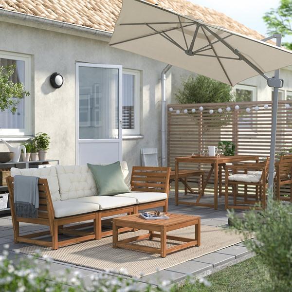 [IKEA/イケア/通販]SVALON スヴァローンハンギングパラソル, ライトグレーベージュ,300x200 cm[K](40525906) |  | 02