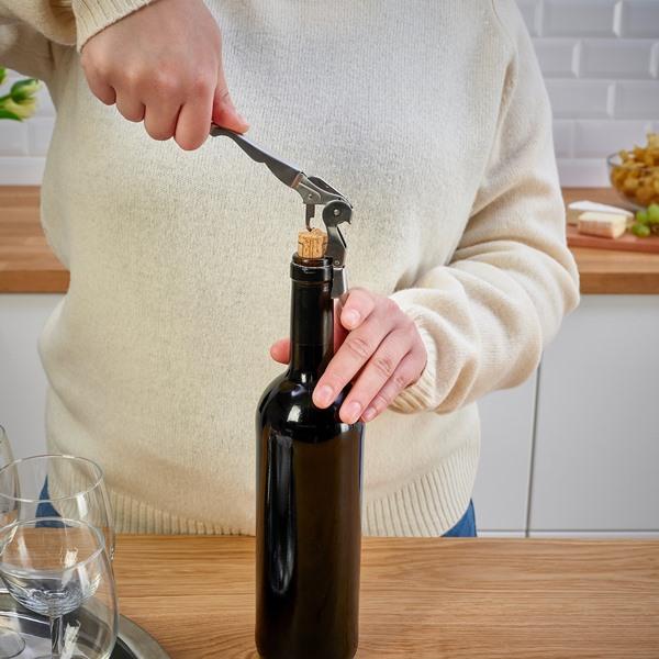 【IKEA/イケア/通販】SEGELFISK シーゲルフィスク コルク抜き, ステンレススチール[A](40531549) |  | 03