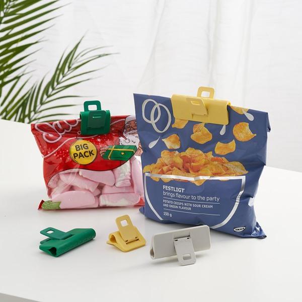 [IKEA/イケア/通販]ORINGABBORRE オーリンガッボレ袋止めクリップ 9個セット, マルチカラー[A](40561008) |  | 01