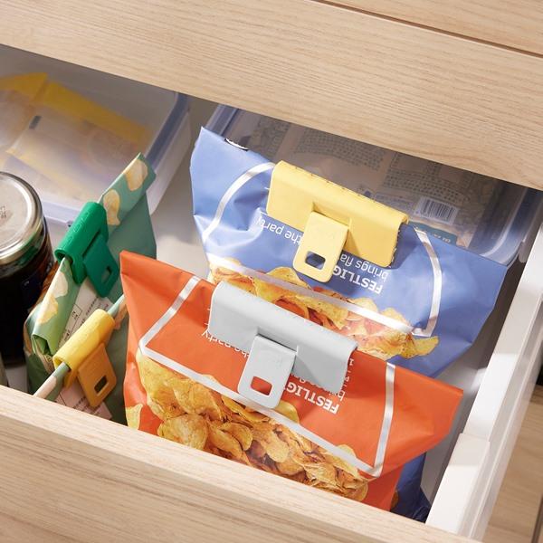 [IKEA/イケア/通販]ORINGABBORRE オーリンガッボレ袋止めクリップ 9個セット, マルチカラー[A](40561008) |  | 03