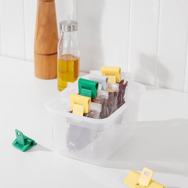 [IKEA/イケア/通販]ORINGABBORRE オーリンガッボレ袋止めクリップ 9個セット, マルチカラー[A](40561008) |  | 04