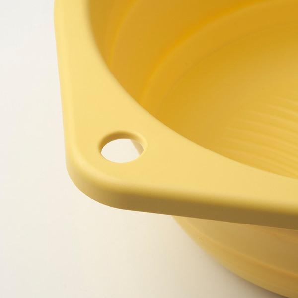 [IKEA/イケア/通販]PEPPRIG ペップリグ洗面ボウル, 折りたたみ式/イエロー,27 cm[B](40567722) |  | 04