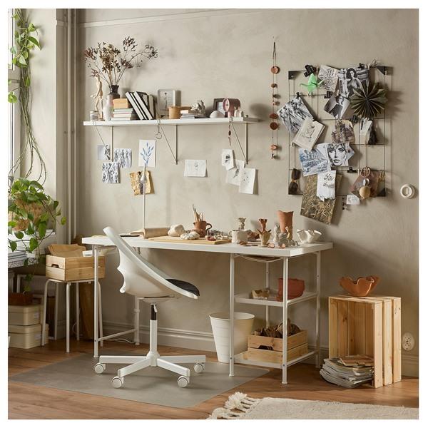 [IKEA/イケア/通販]SPAND スペンドテーブル用脚 収納付き, ホワイト[DC](40569472) |  | 06